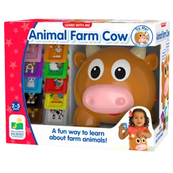 Learn with Me Animal Farm Cow