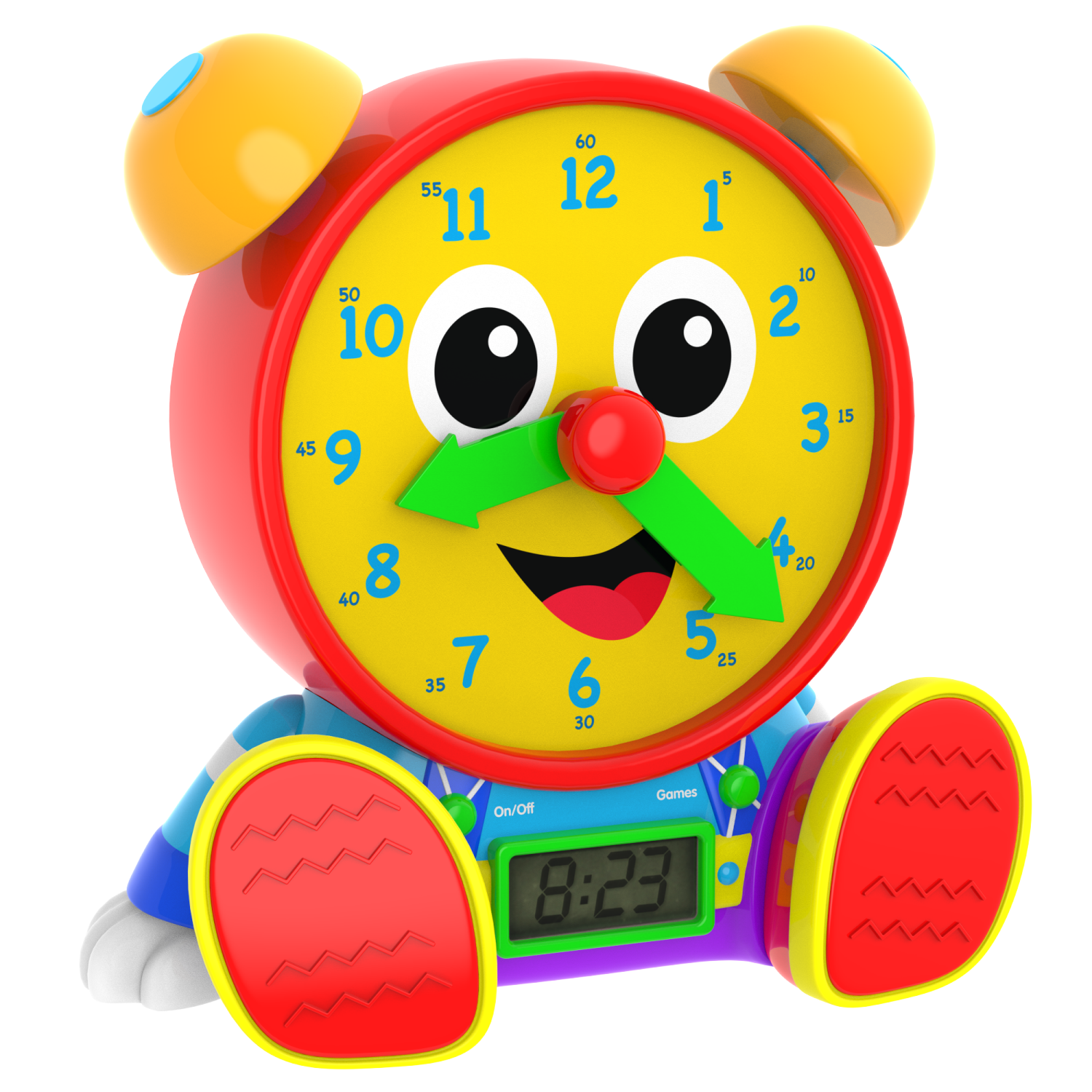 slide 2 of 2, Telly The Teaching Time Clock Jr, 1 ct