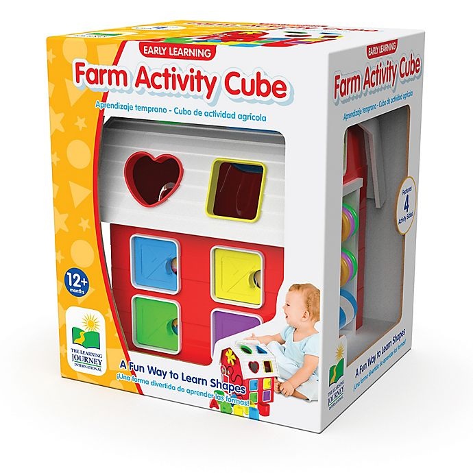 slide 2 of 3, The Learning Journey Farm Activity Cube, 1 ct