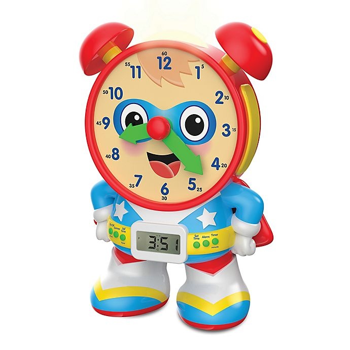 slide 1 of 3, The Learning Journey Super Telly Teaching Time Clock, 1 ct