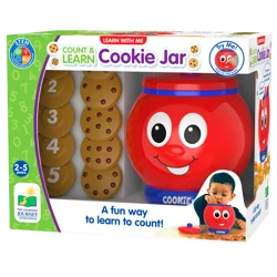 The Learning Journey Learn With Me, Count And Learn Cookie Jar
