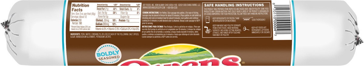 slide 3 of 12, Owens Regular Premium Pork Sausage 32 oz, 32 oz