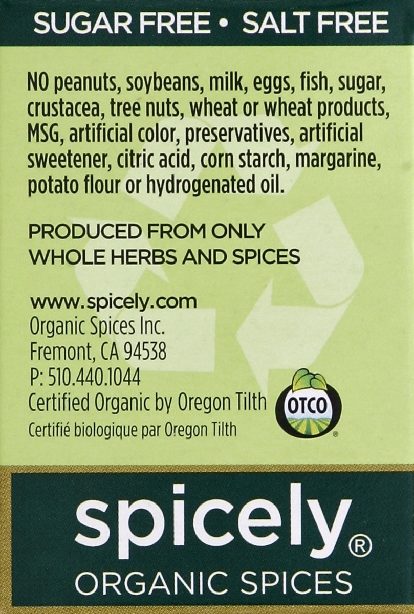 slide 4 of 4, Spicely Organic Spices Mustard Seed 0.6 oz, 0.6 oz