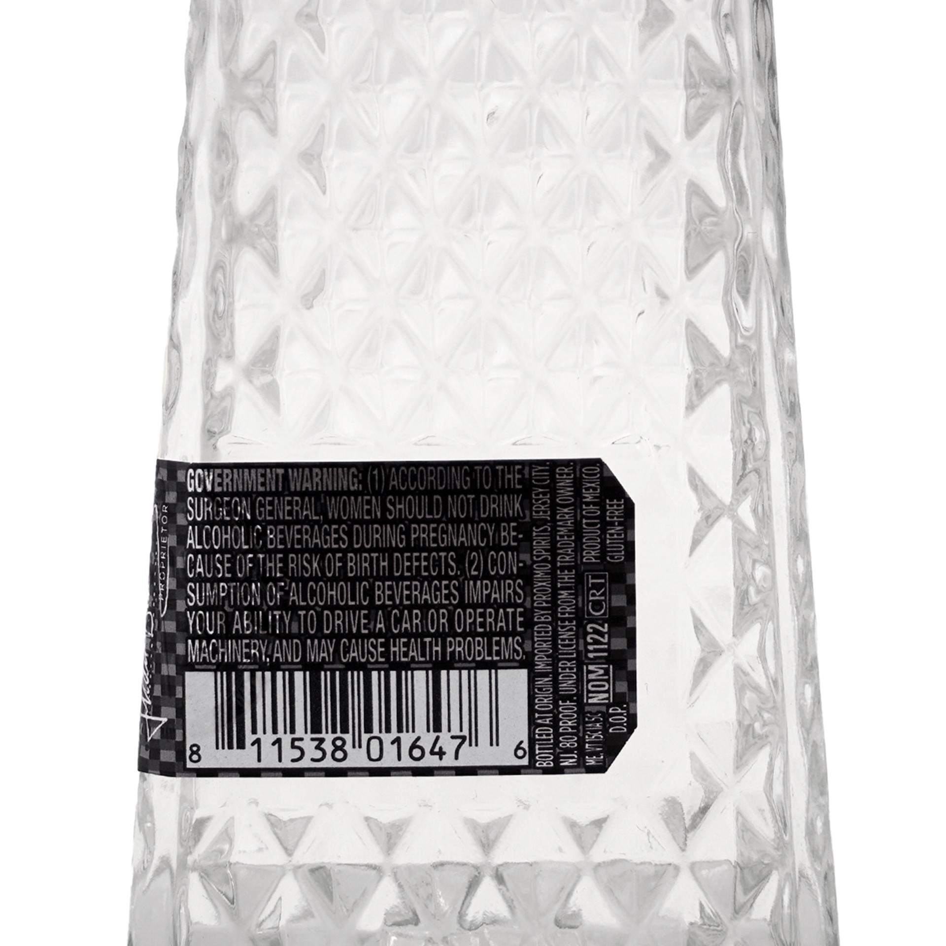 slide 4 of 10, 1800 Tequila Cristalino 80 Proof (375 ml), 375 ml