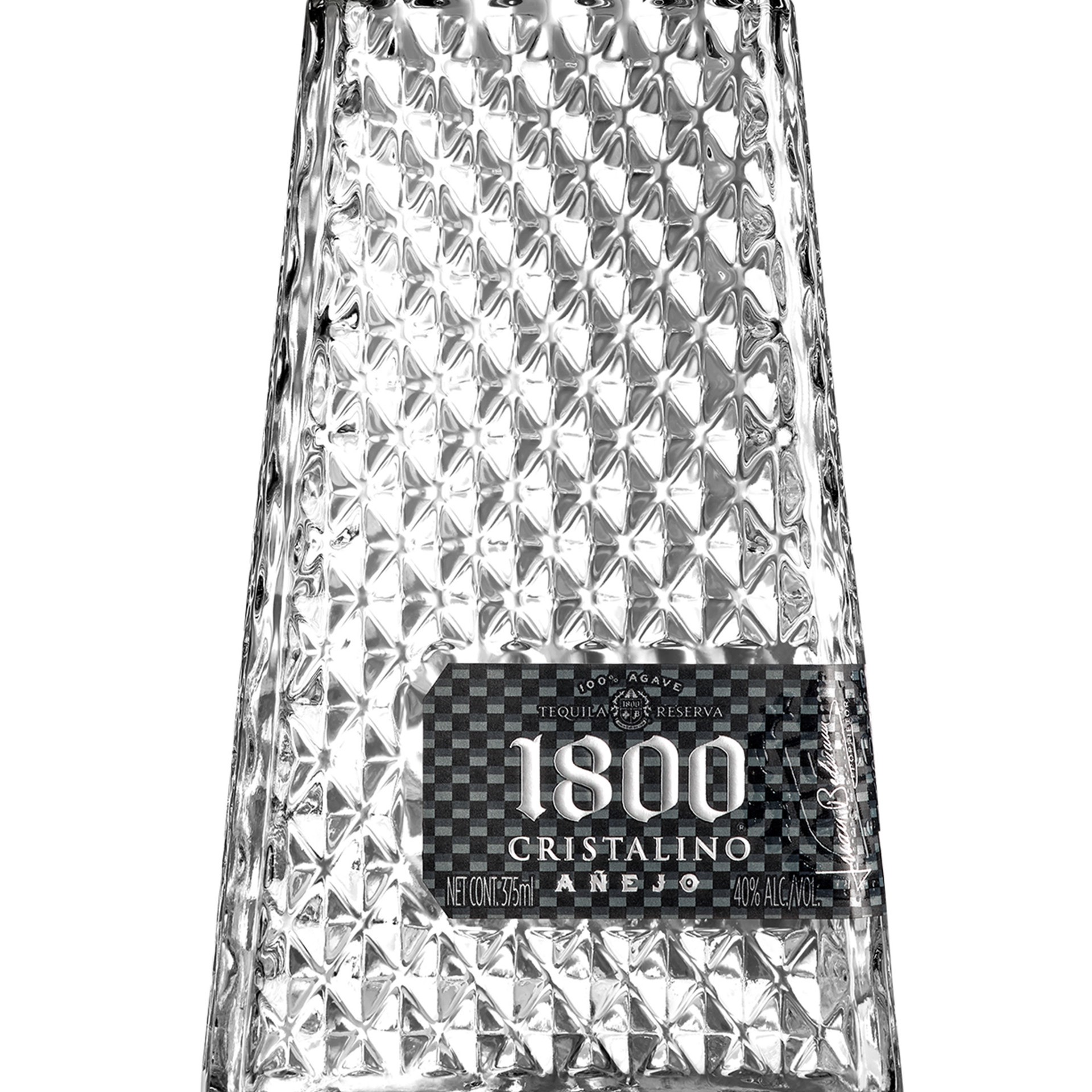 slide 8 of 10, 1800 Tequila Cristalino 80 Proof (375 ml), 375 ml