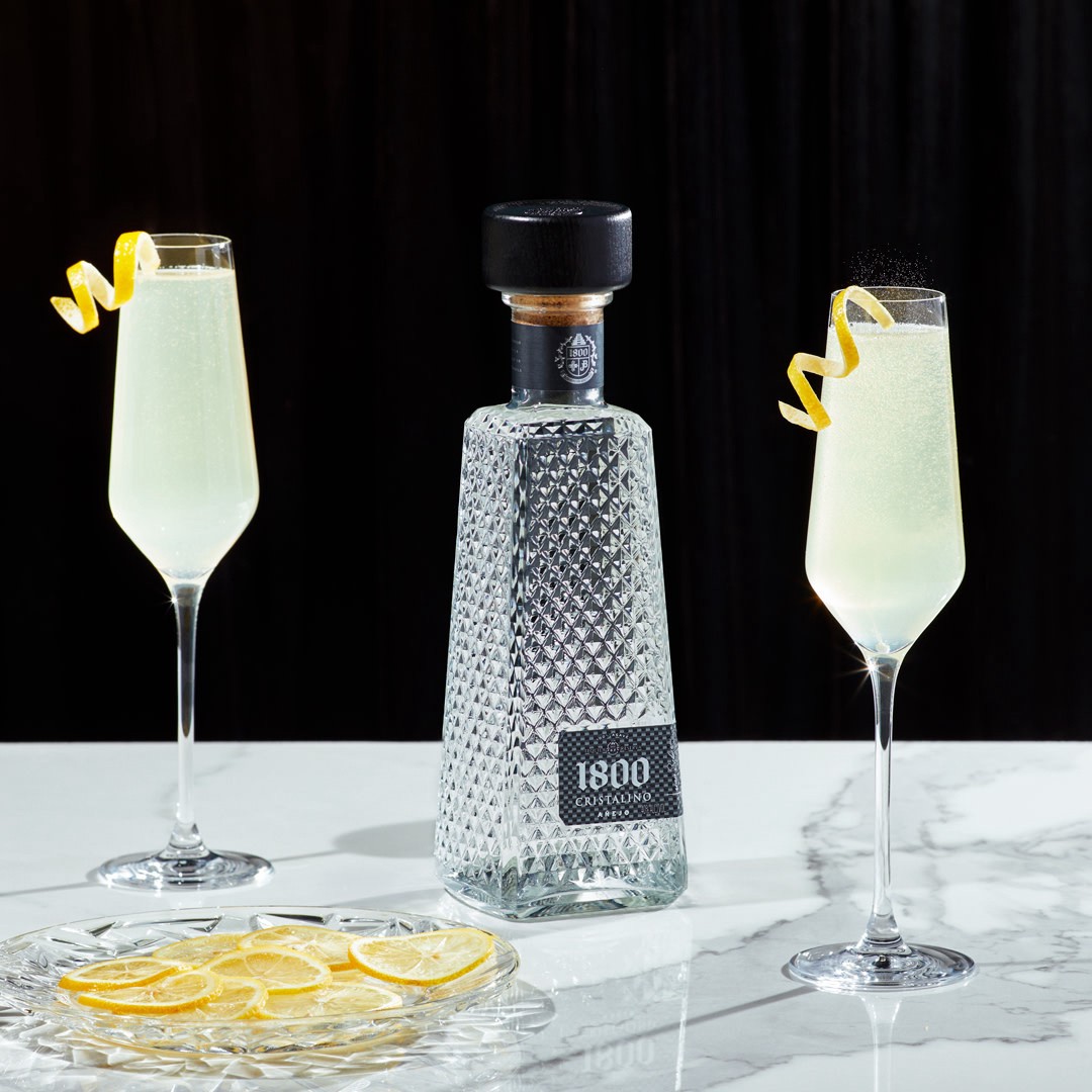 slide 10 of 10, 1800 Tequila Cristalino 80 Proof (375 ml), 375 ml