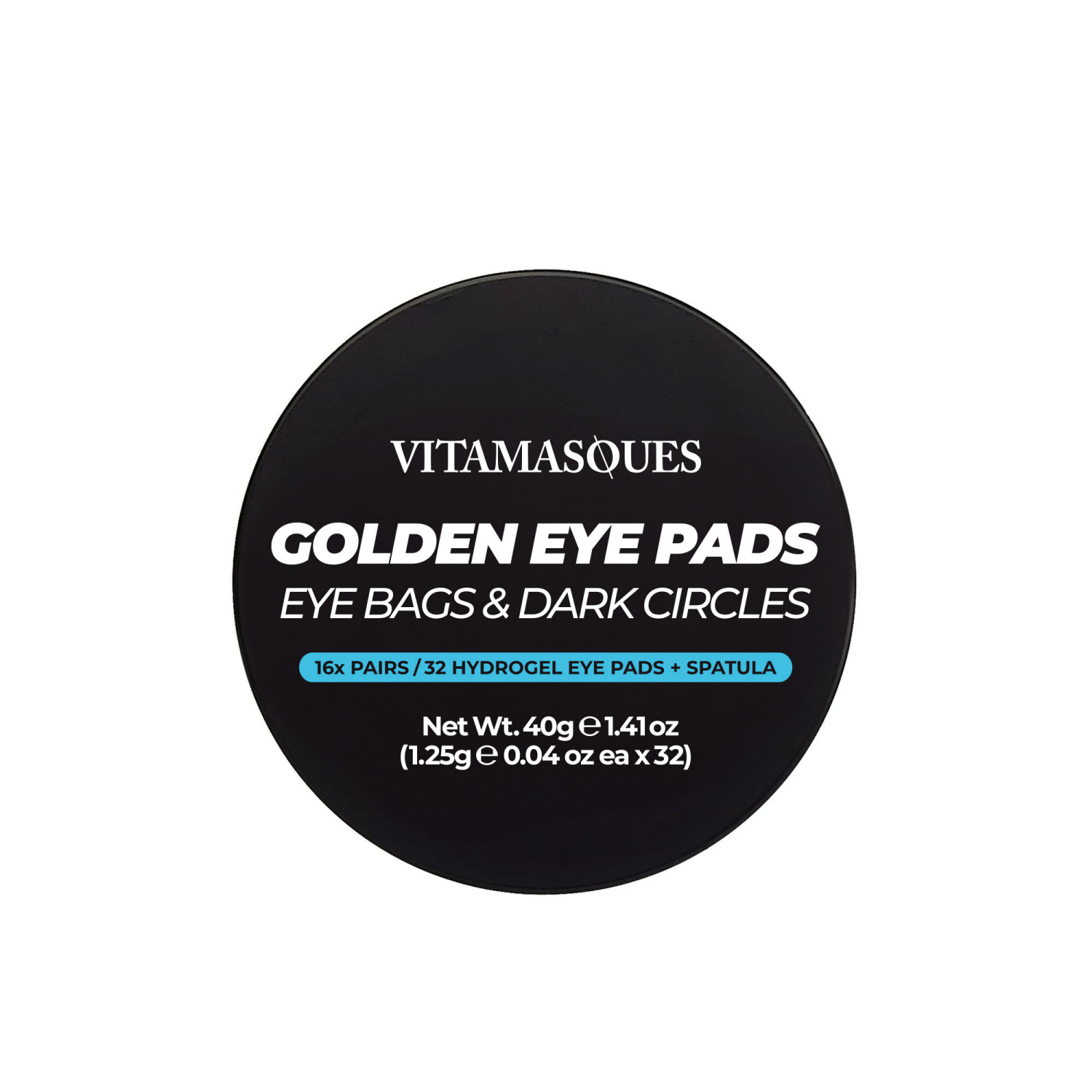 slide 2 of 3, Vitamasques Golden Eye Pads 32 Each, 32 ct