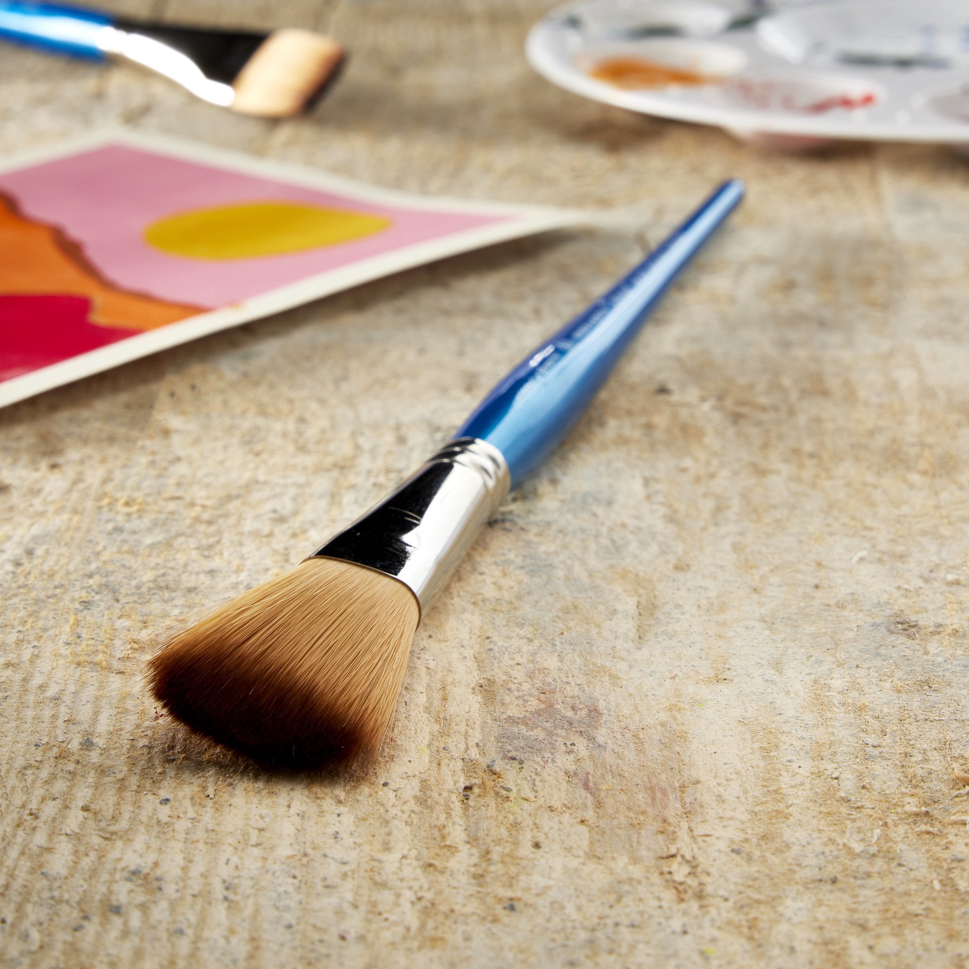 slide 2 of 2, Winsor & Newton Cotman Mop Brush, 3/4 in