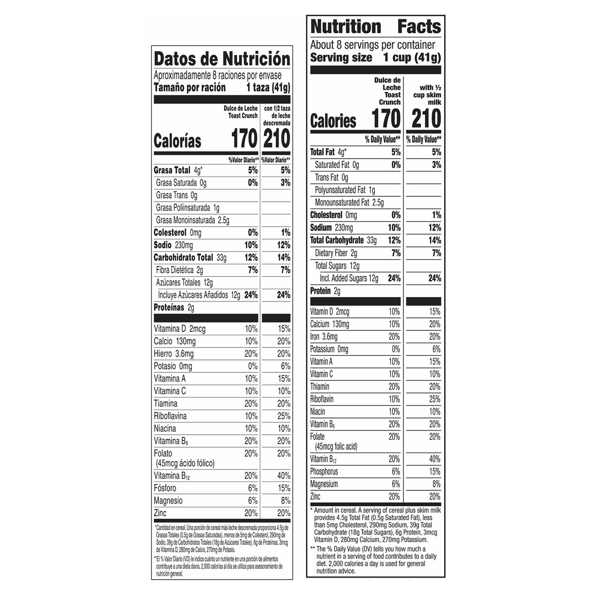 slide 6 of 14, General Mills Dulce de Leche Toast Crunch Breakfast Cereal, 12 oz, 12 oz