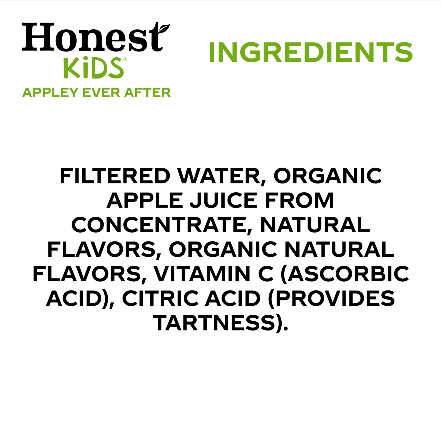 slide 4 of 4, Honest Kids Appley Ever After Cartons, 6 fl oz, 8 Pack, 8 ct