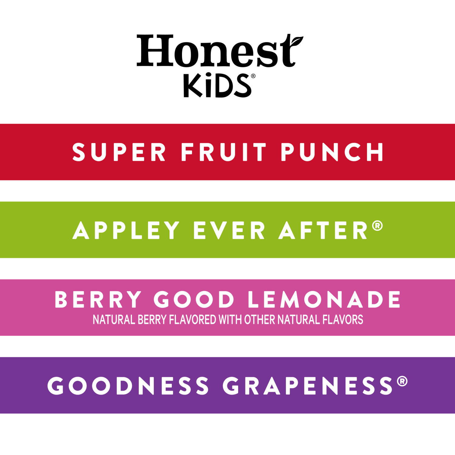 slide 5 of 7, Honest Kids Variety Pack Cartons, 6 fl oz, 40 Pack, 40 ct