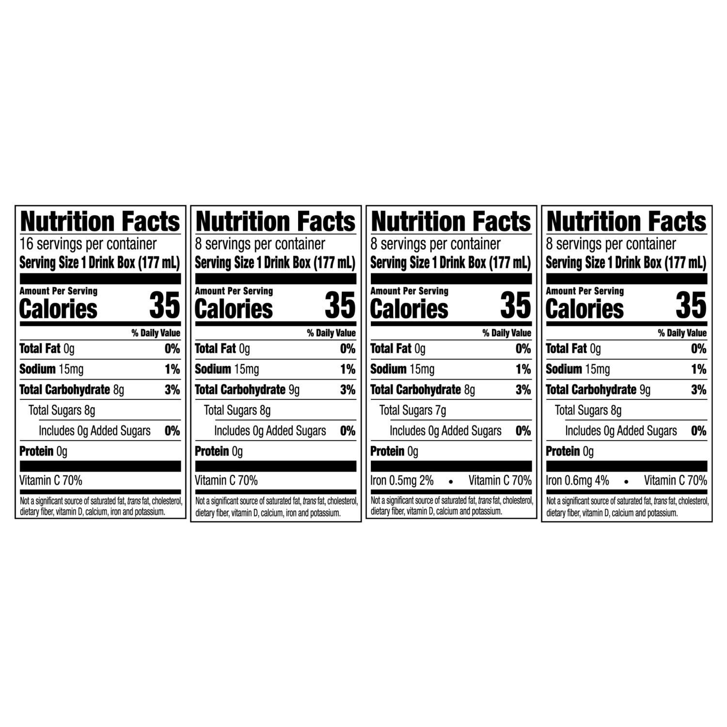 slide 6 of 7, Honest Kids Variety Pack Cartons, 6 fl oz, 40 Pack, 40 ct