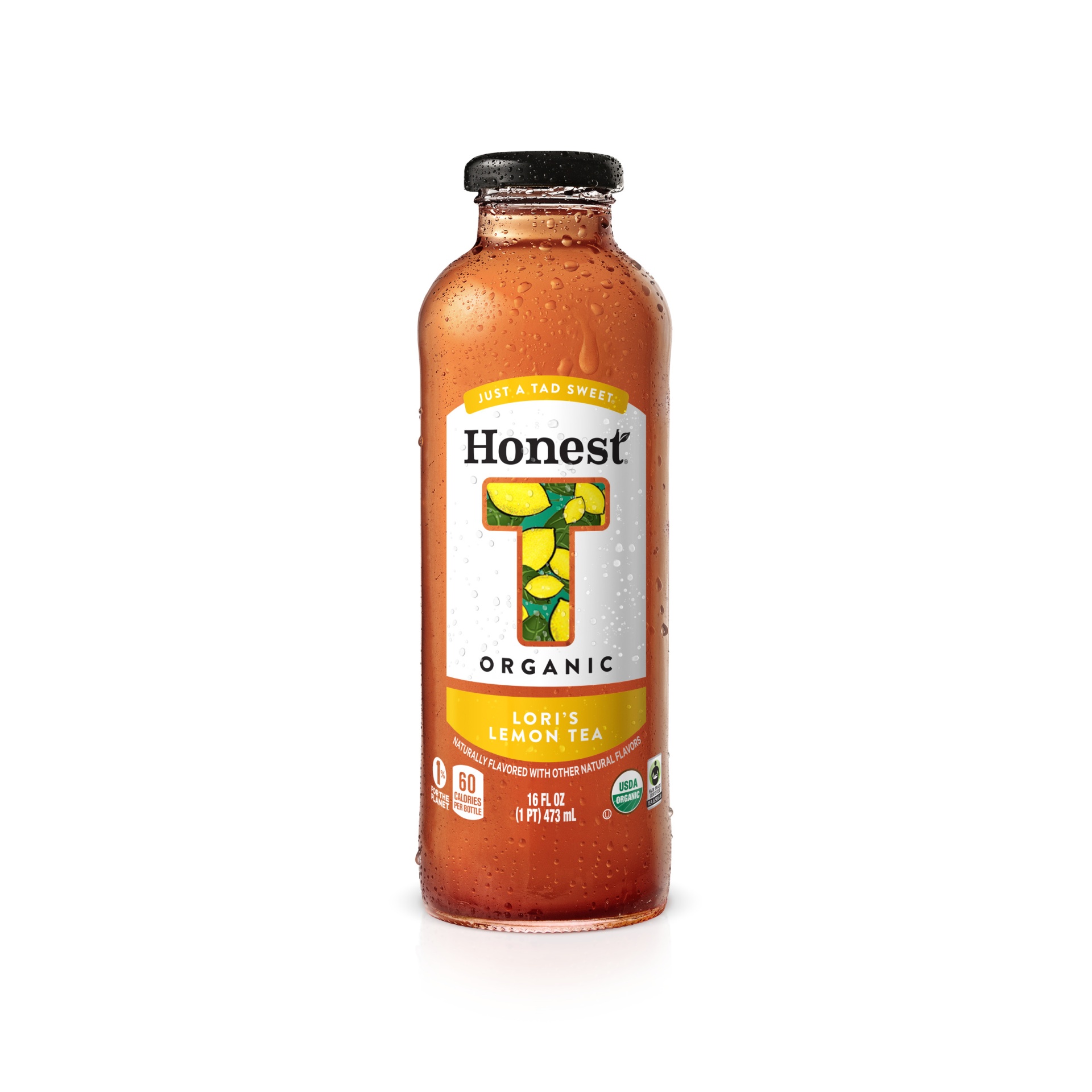 slide 2 of 11, Honest Tea Loris Lemon Glass Bottle, 16 fl oz, 16 fl oz