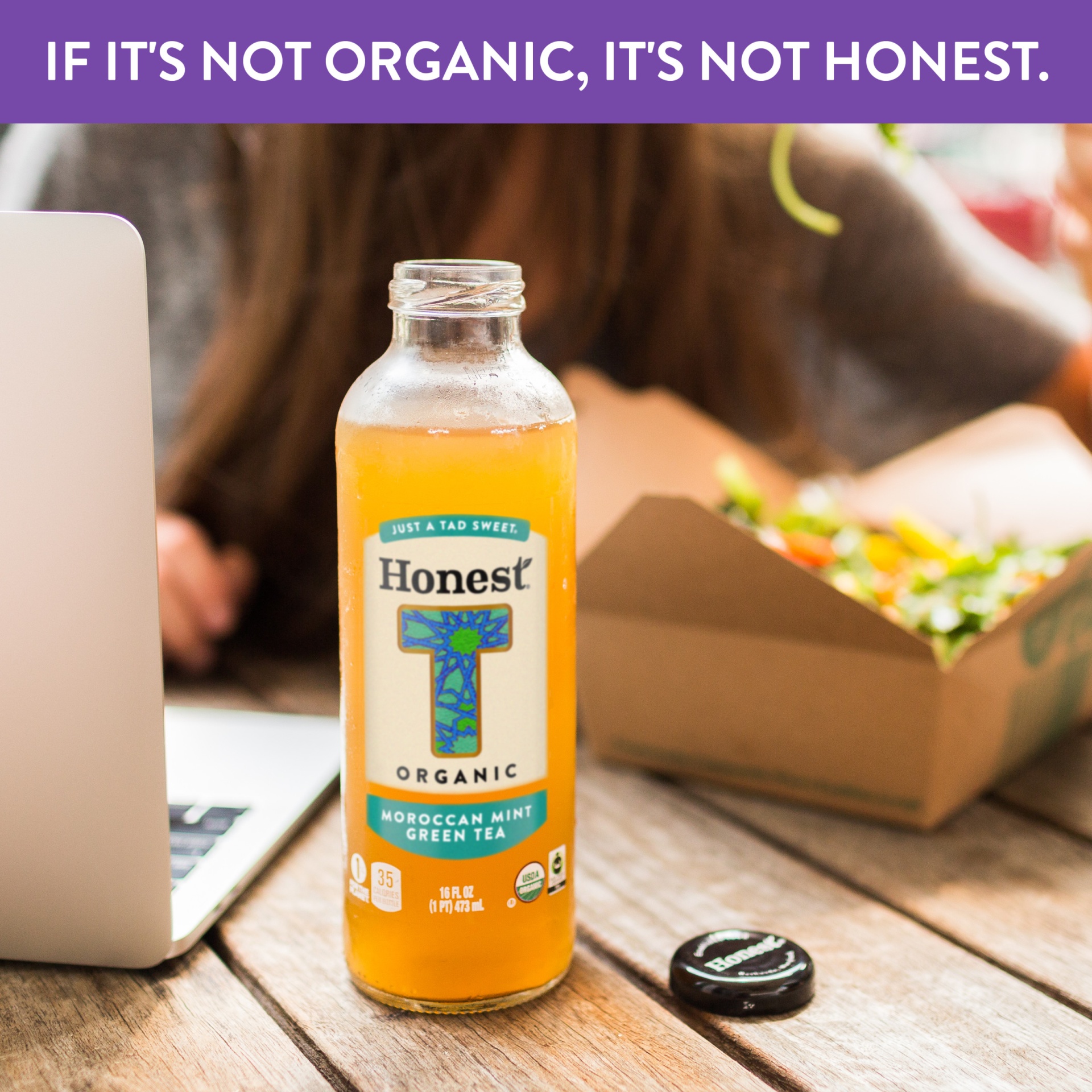 slide 6 of 12, Honest Organic Heavenly Lemon Tulsi Herbal Tea - 16 oz, 16 fl oz