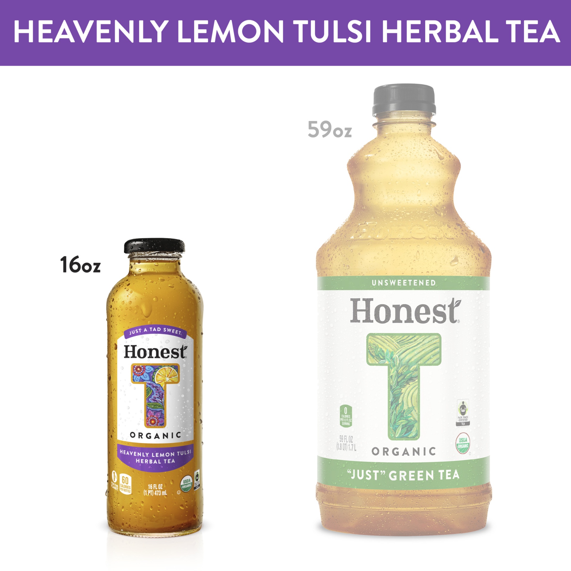 slide 9 of 12, Honest Organic Heavenly Lemon Tulsi Herbal Tea - 16 oz, 16 fl oz