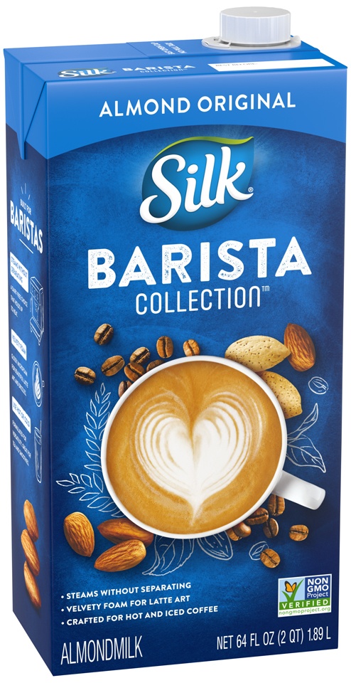 slide 8 of 8, Silk Aseptic Barista Almond, 64 oz