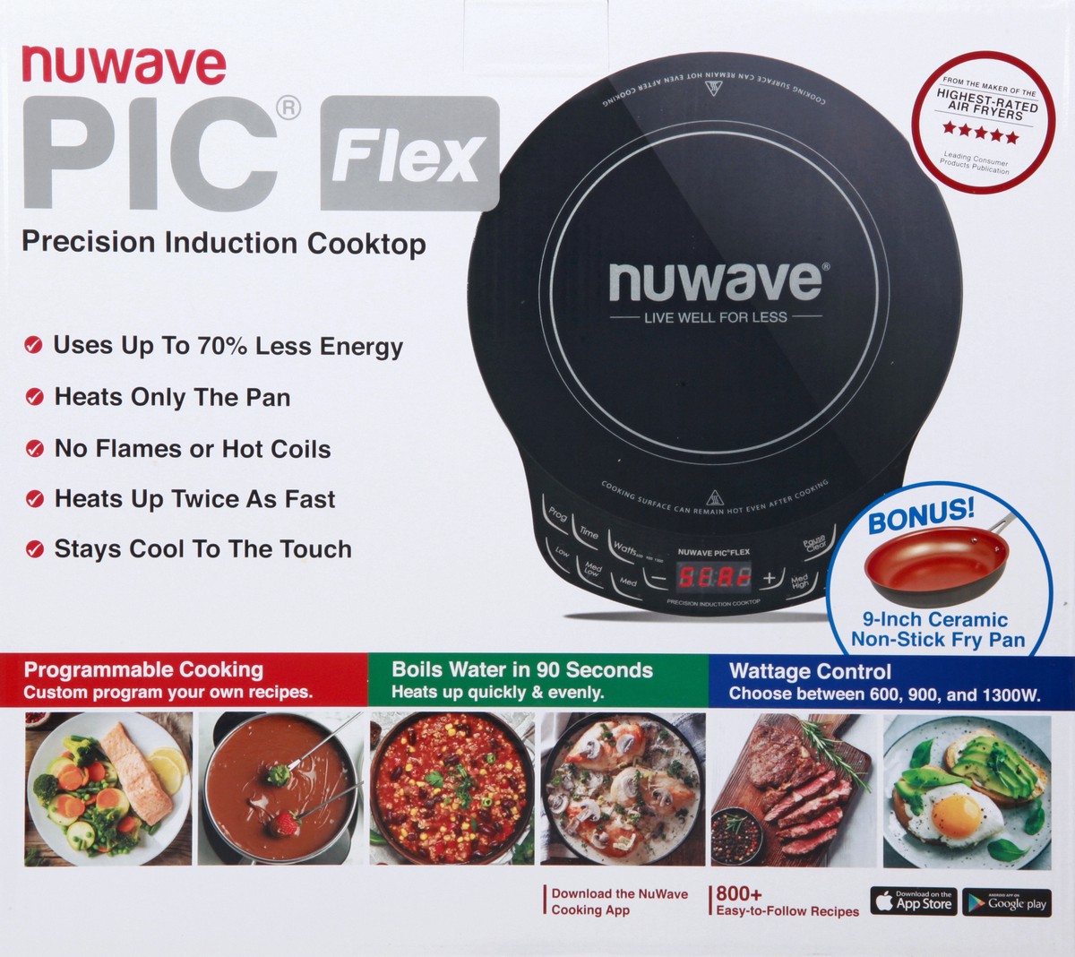 NuWave PIC Flex Induction Cooktop - Black