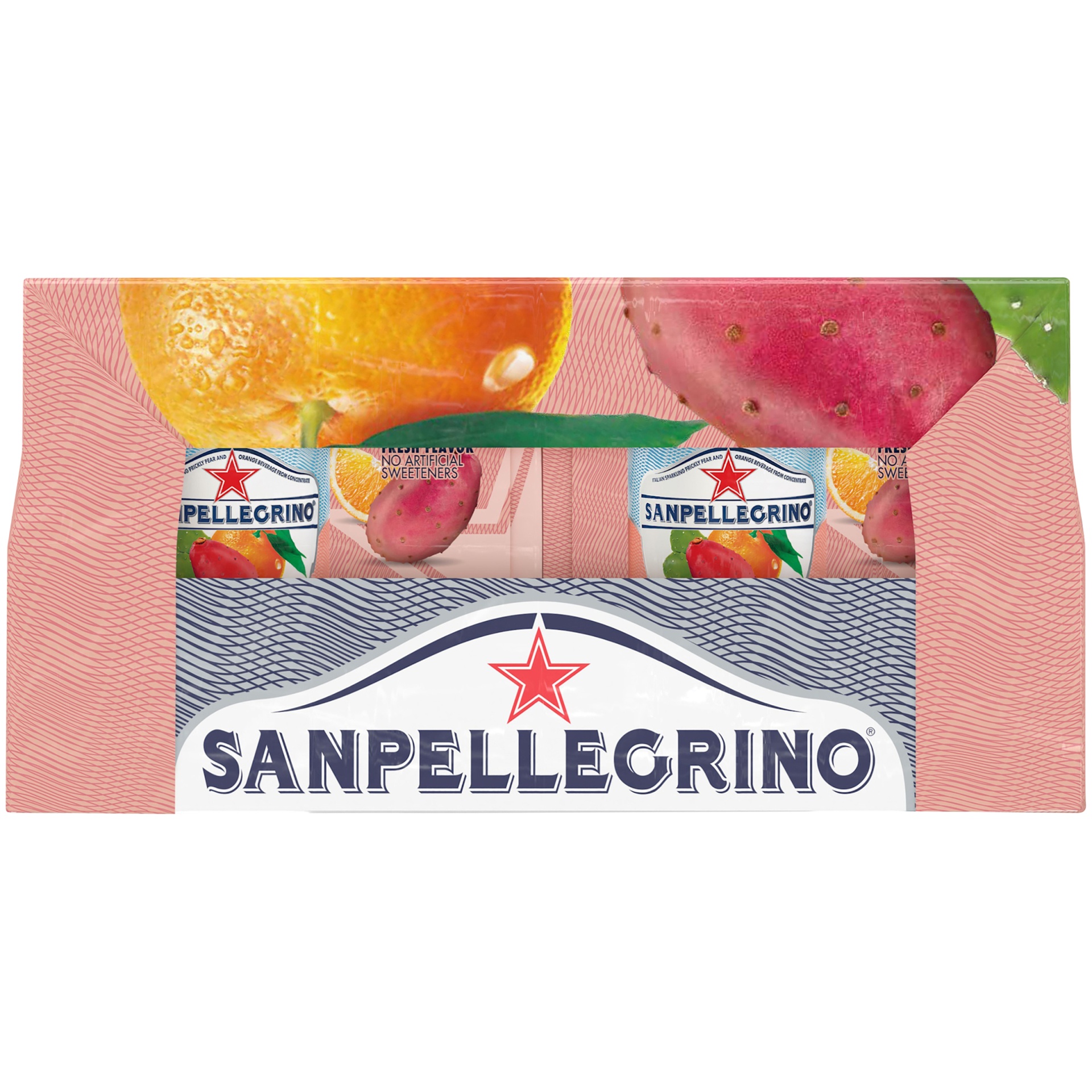 slide 4 of 7, Sanpellegrino Prickly Pear and Orange Italian Sparkling Drinks, 11.5 fl oz