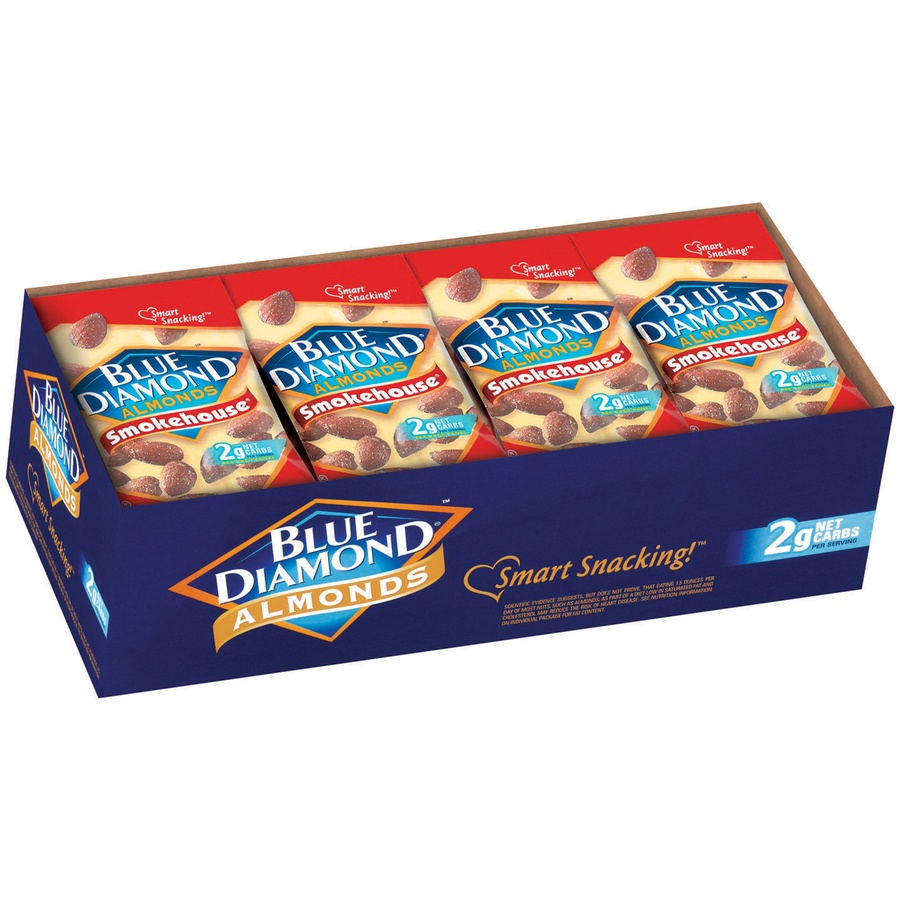 slide 2 of 3, Blue Diamond Almonds Smokehouse, 24 ct; 1 oz