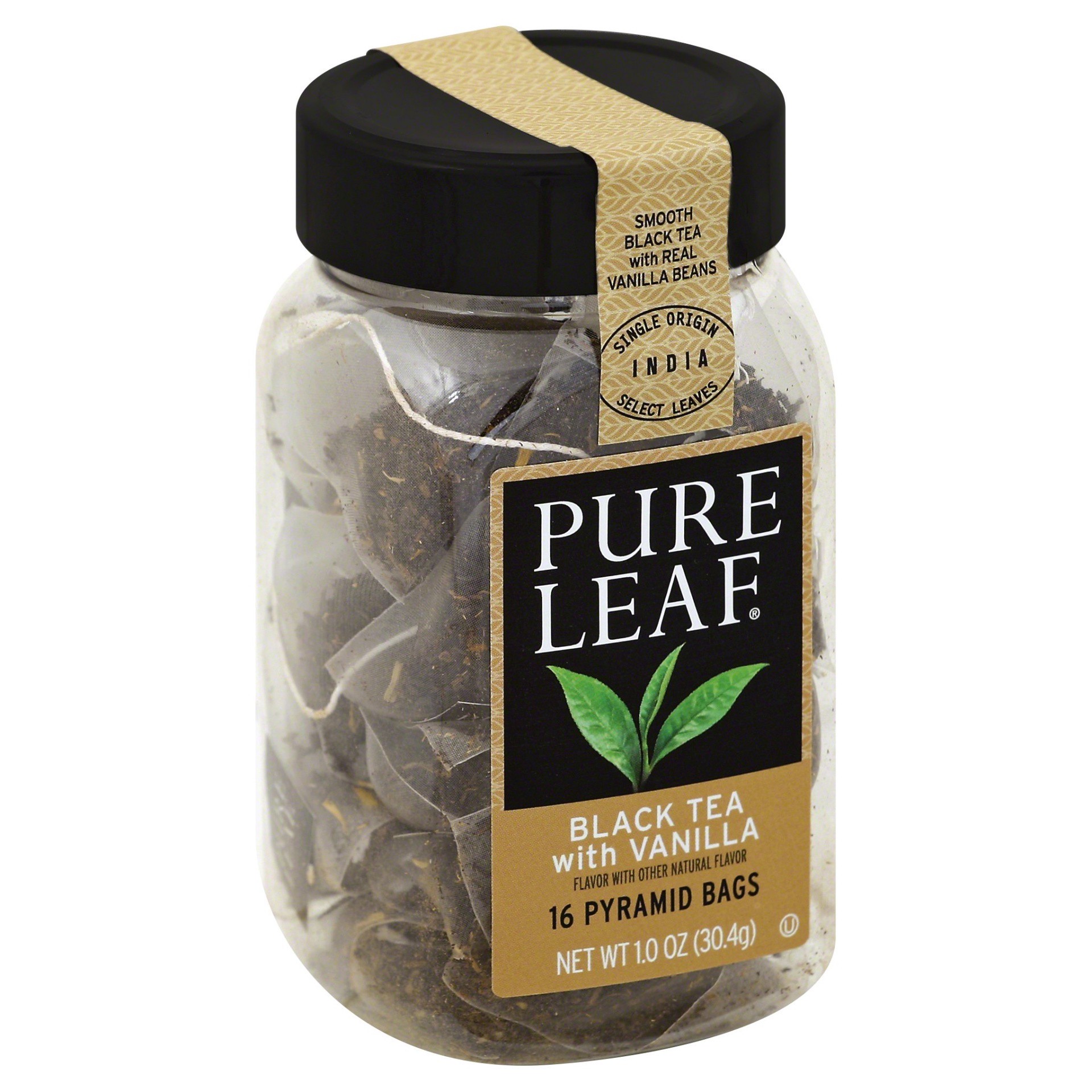 slide 1 of 7, Pure Leaf Black Tea With Vanilla - 16 ct, 16 ct