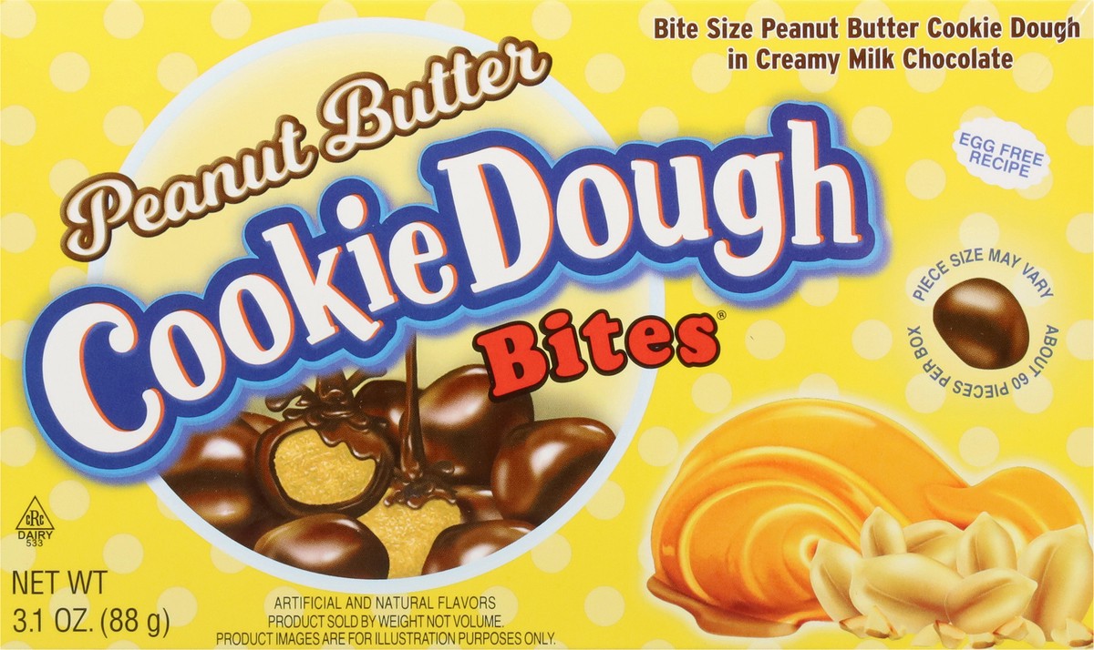 slide 9 of 13, Cookie Dough Bites Peanut Butter Bites 3.1 oz, 3.1 oz