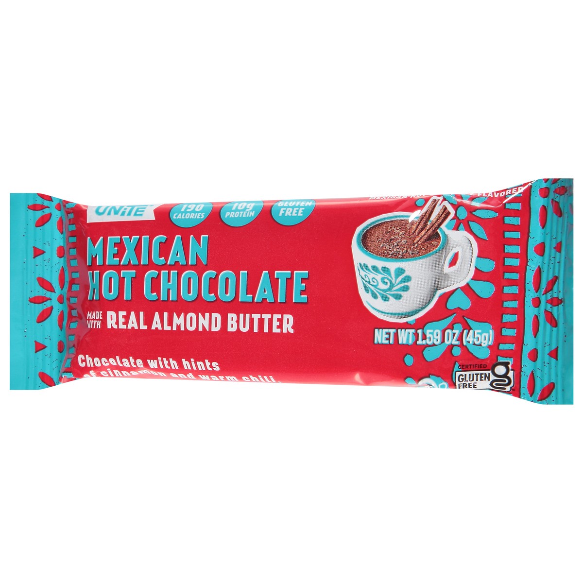 slide 7 of 14, Unite Mexican Hot Chocolate Protein Bar- 1.59 oz, 1.59 oz