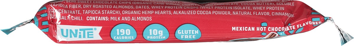 slide 8 of 14, Unite Mexican Hot Chocolate Protein Bar- 1.59 oz, 1.59 oz