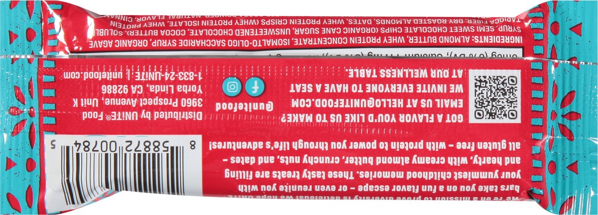slide 10 of 14, Unite Mexican Hot Chocolate Protein Bar- 1.59 oz, 1.59 oz