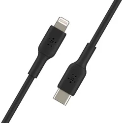 Belkin Boostcharge Usb-C To Lightning Cable - Black