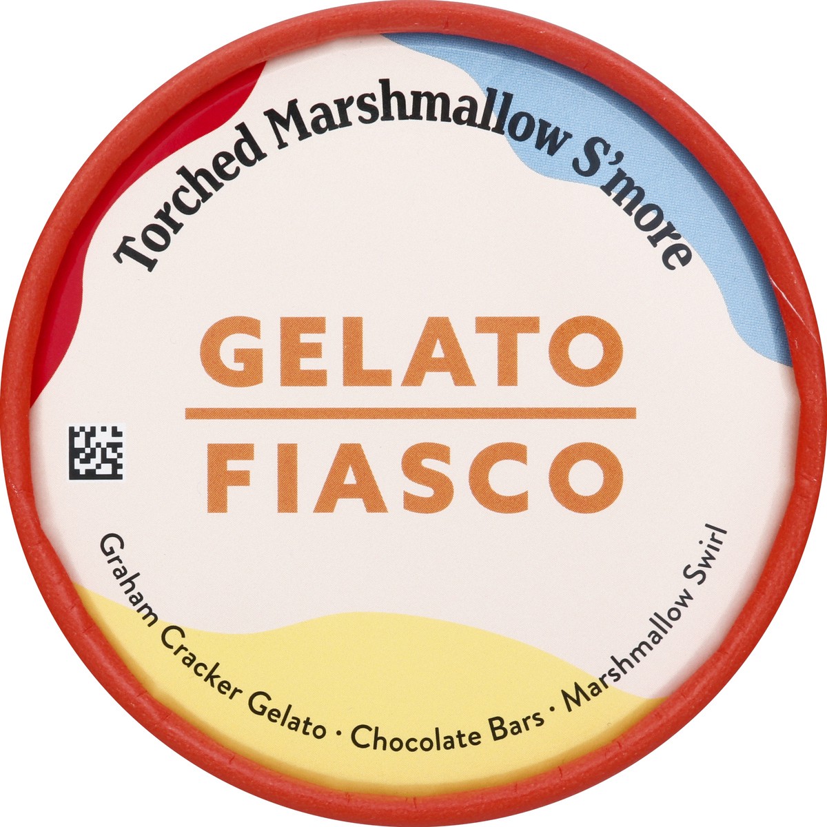 slide 5 of 6, Gelato Fiasco Gelato, Torched Marshmallow S'more, 1 pint