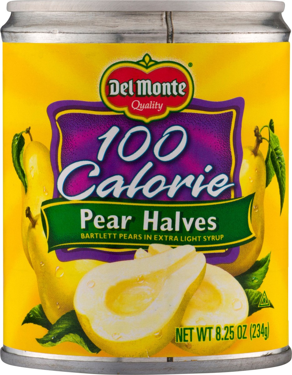 slide 1 of 12, Del Monte 100 Calorie Pears Halves 8.25 oz, 8.25 oz