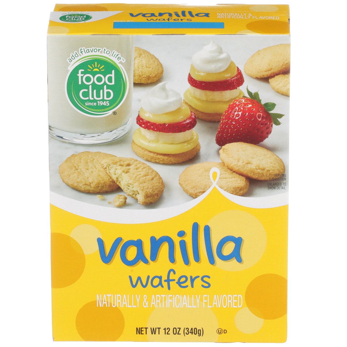 slide 1 of 6, Food Club Vanilla Wafer Cookie, 12 oz