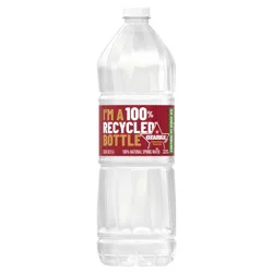 OZARKA Brand 100% Natural Spring Water, 1-Liter plastic bottle