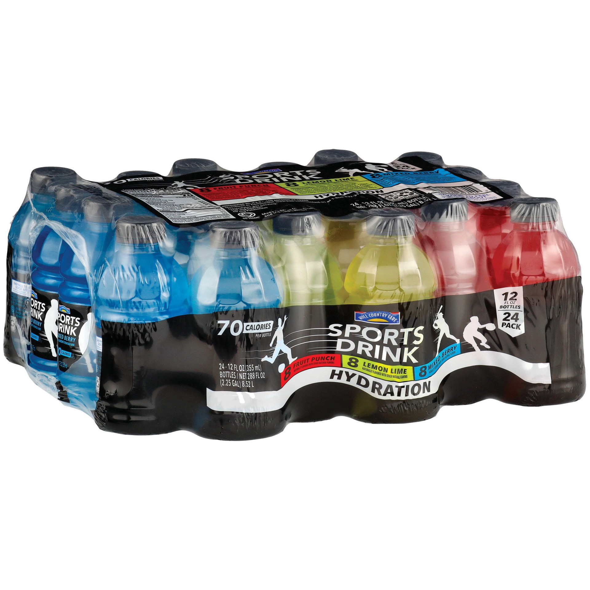 slide 1 of 1, Hill Country Fare Sports Drink Variety Pack - 24 ct, 24 ct