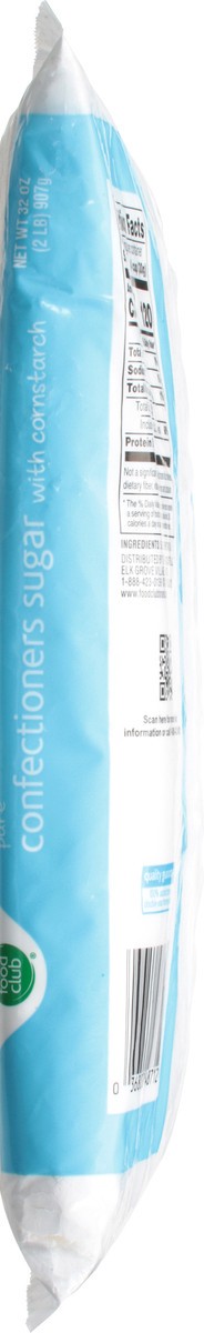 slide 7 of 14, Food Club Confectioners Sugar With Cornstarch, 32 oz