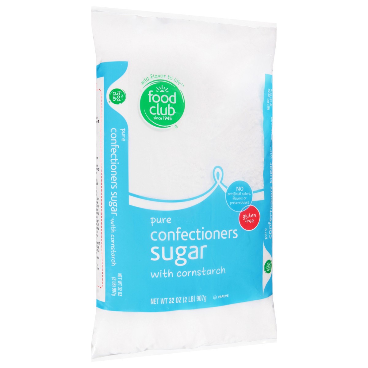 slide 4 of 14, Food Club Confectioners Sugar With Cornstarch, 32 oz