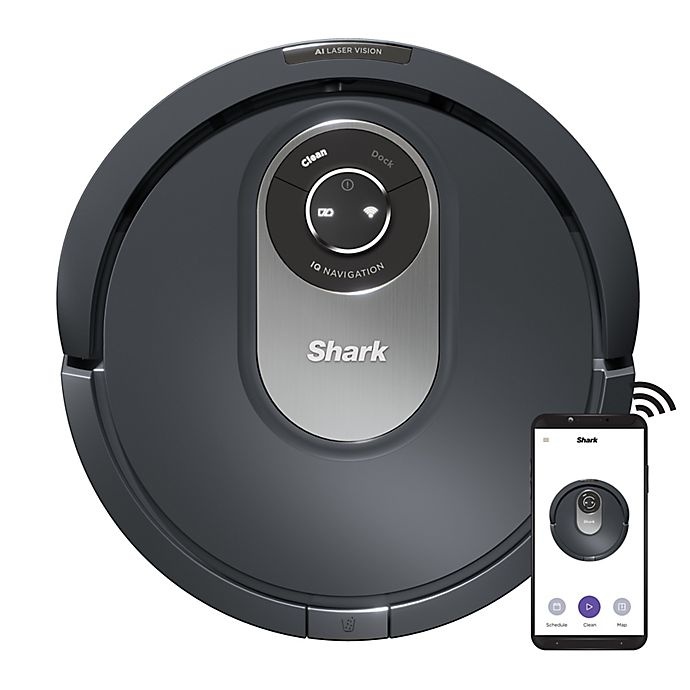 slide 1 of 16, Shark AI Robot Vacuum R201 withAI Laser Vision, SelfCleaning Brushroll, WiFi, 1 ct