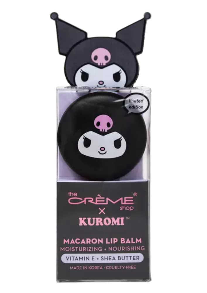 slide 2 of 2, The Creme Shop X Kuromi Moisturizing Macaron Lip Balm, 0.26 oz