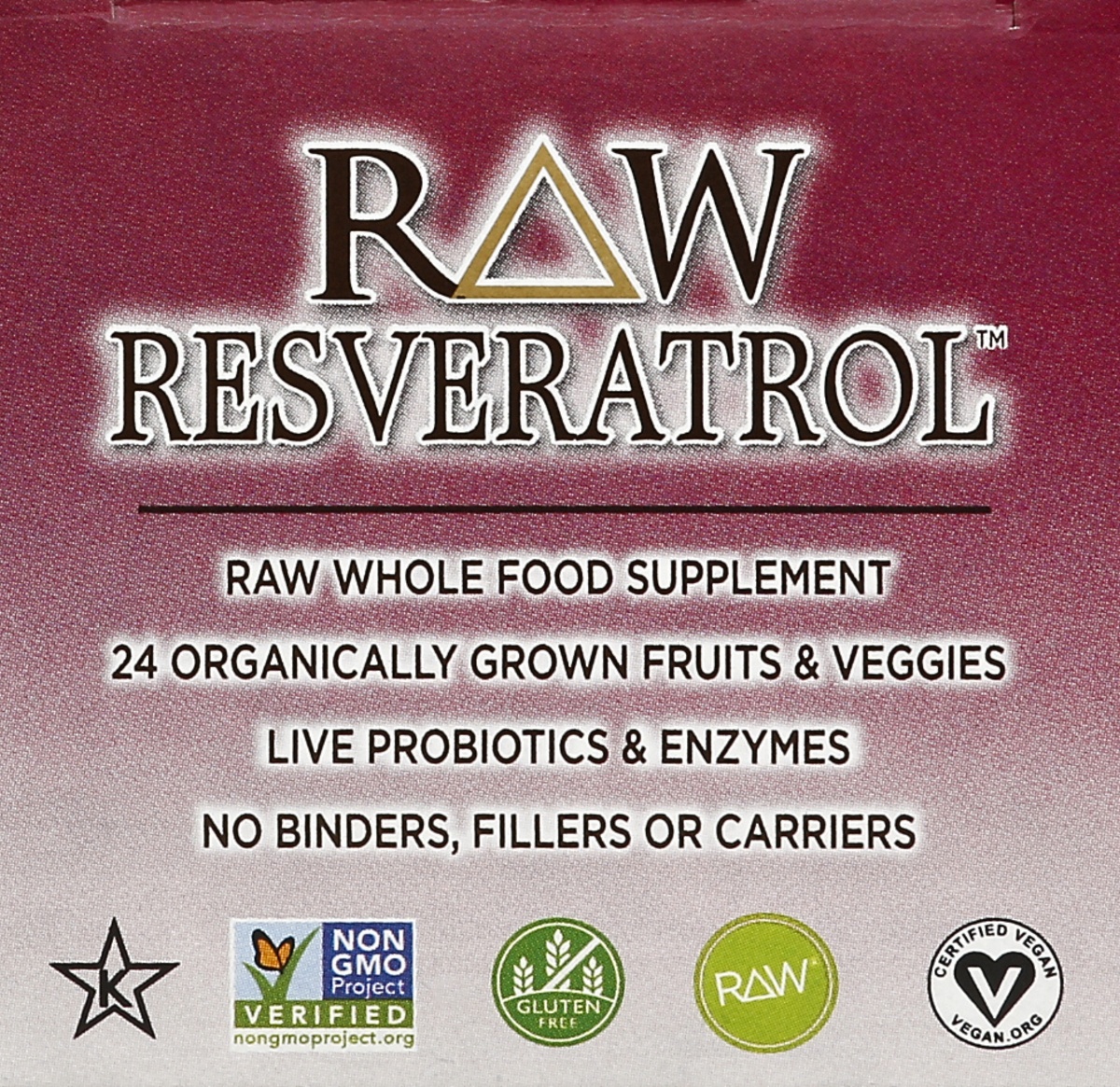 slide 2 of 4, Garden of Life Raw Resveratrol, 60 ct