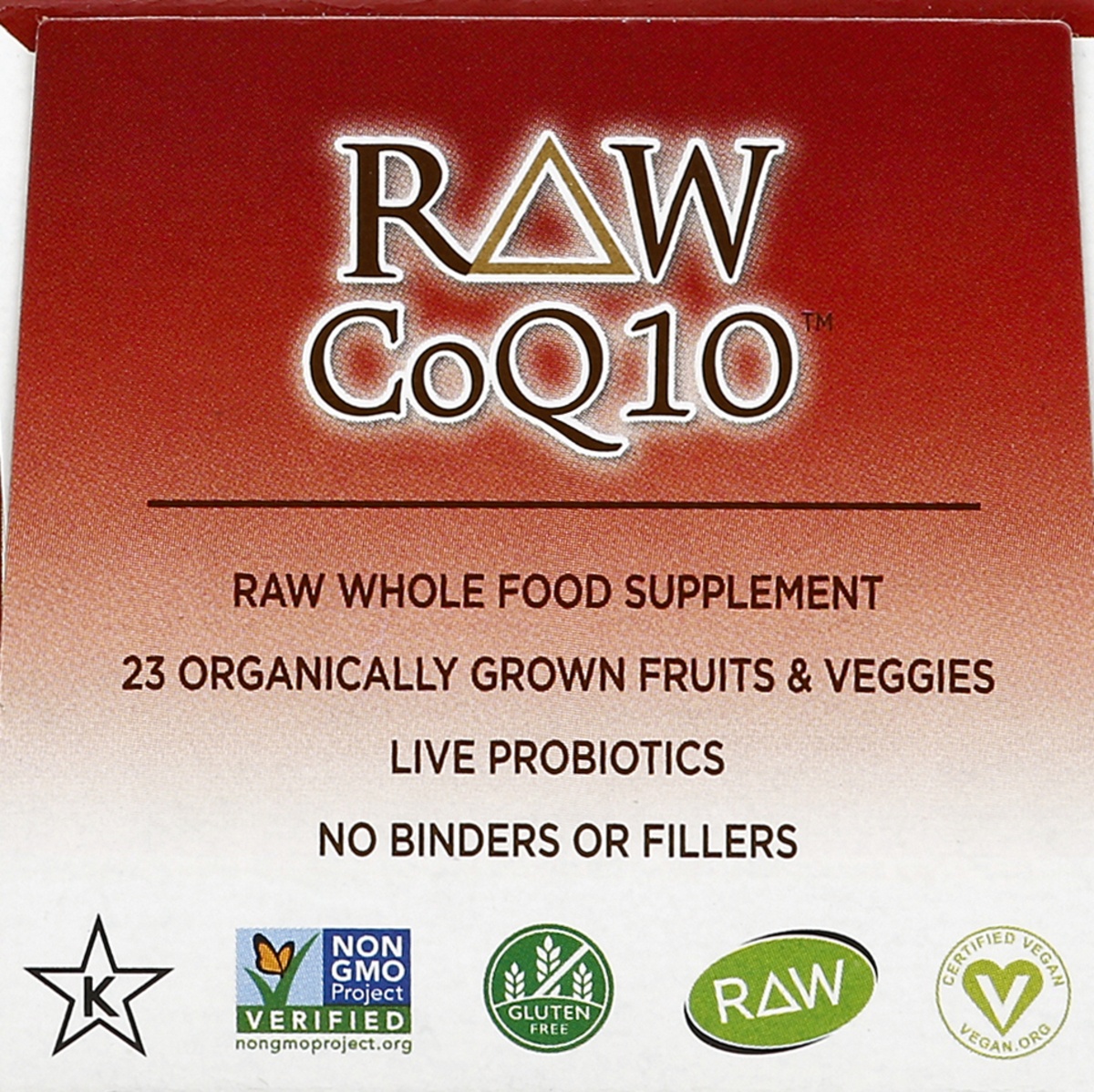 slide 3 of 4, Garden of Life Raw Coq10, 60 ct