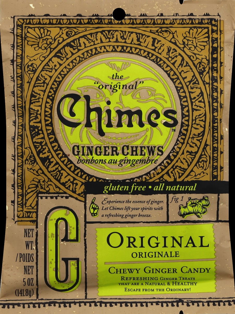 slide 3 of 3, Chimes Ginger Chews 5 oz, 5 oz