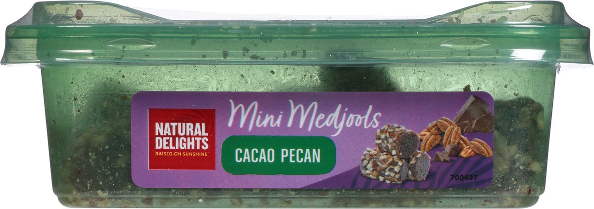 slide 6 of 13, Natural Delights Cacao Pecan Mini Medjools 10 oz, 10 oz