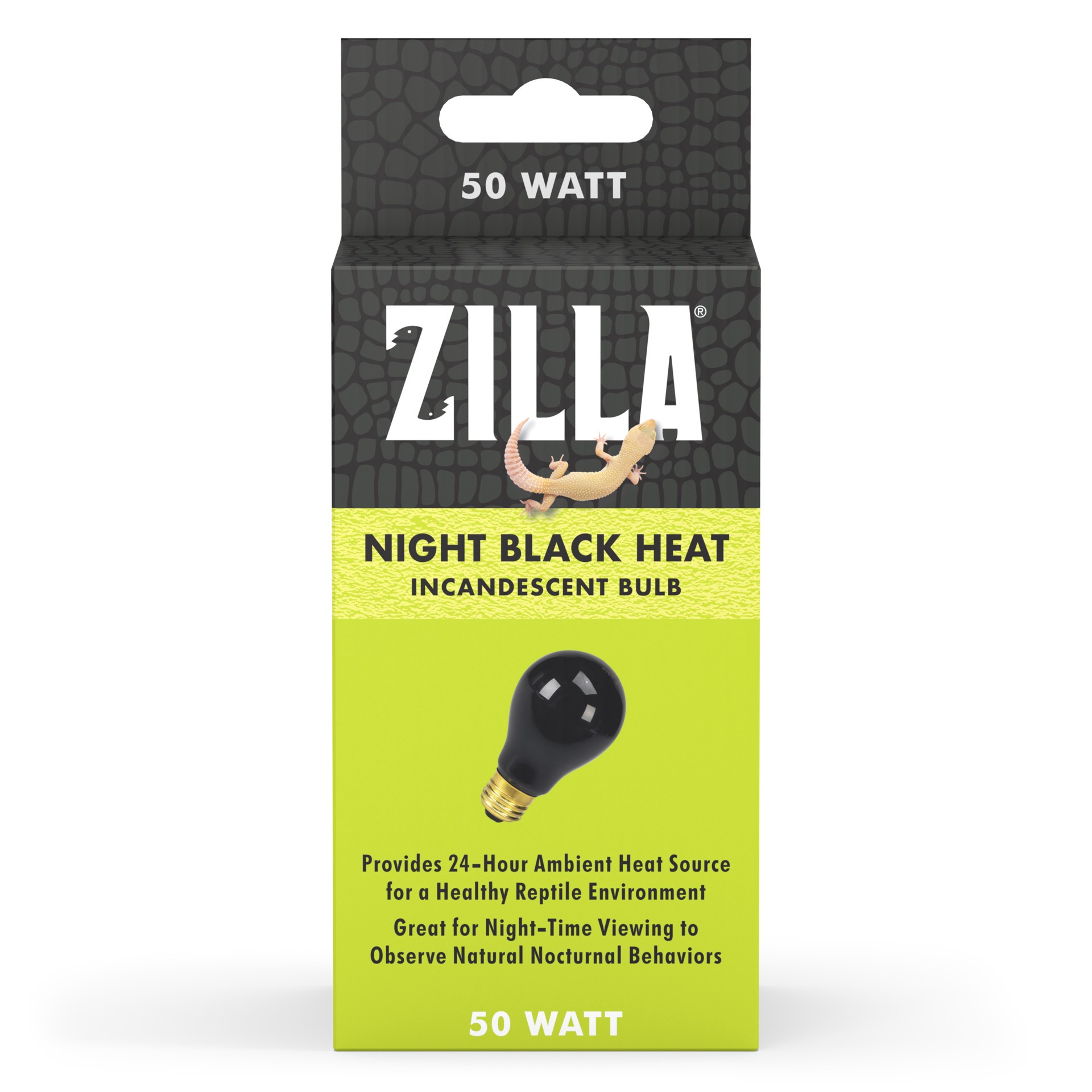 slide 2 of 6, Zilla Incandescent Bulbs Night Black 50 Watts, 1 ct