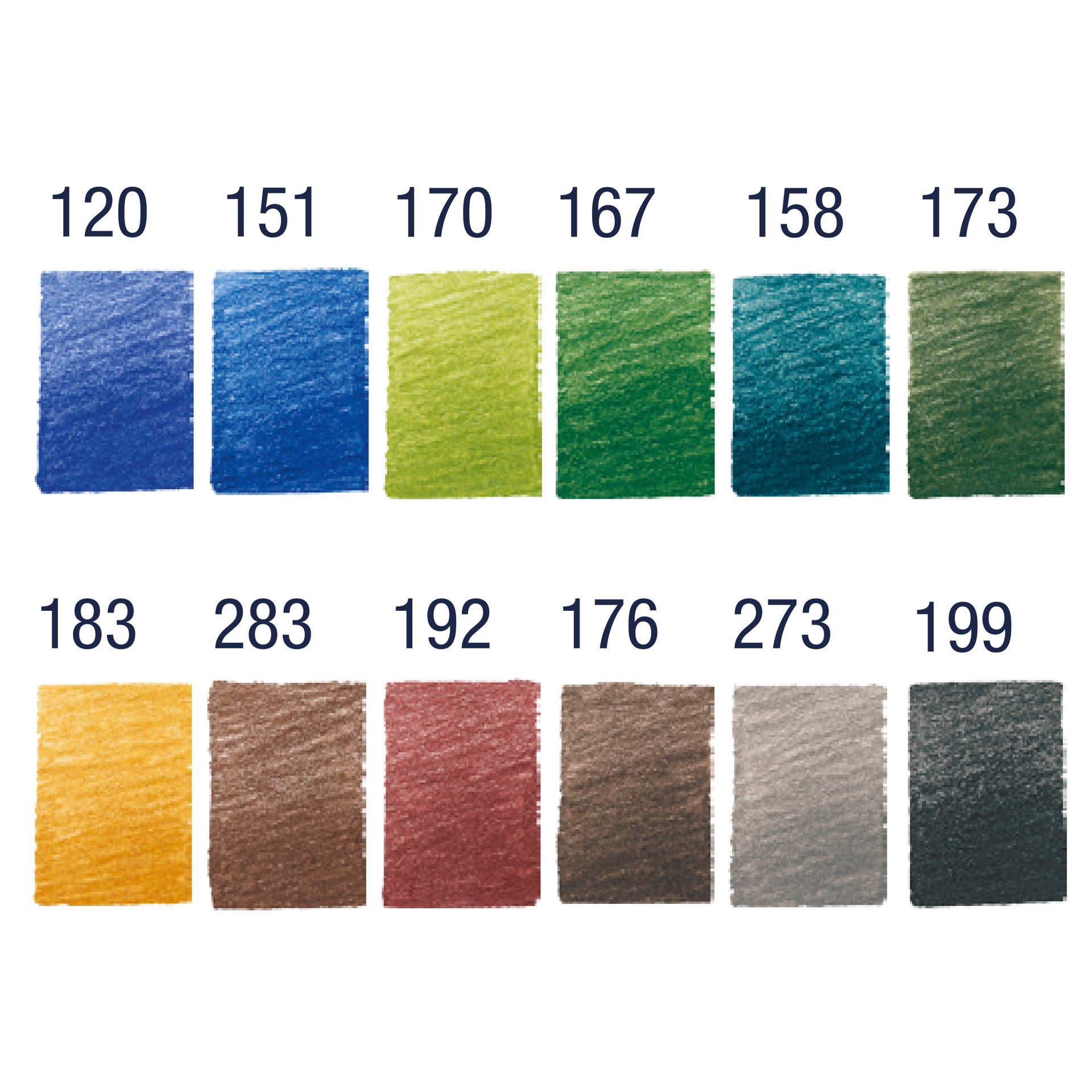 slide 5 of 6, Faber-Castell Goldfaber Landscape Color Pencils, 12 pencils