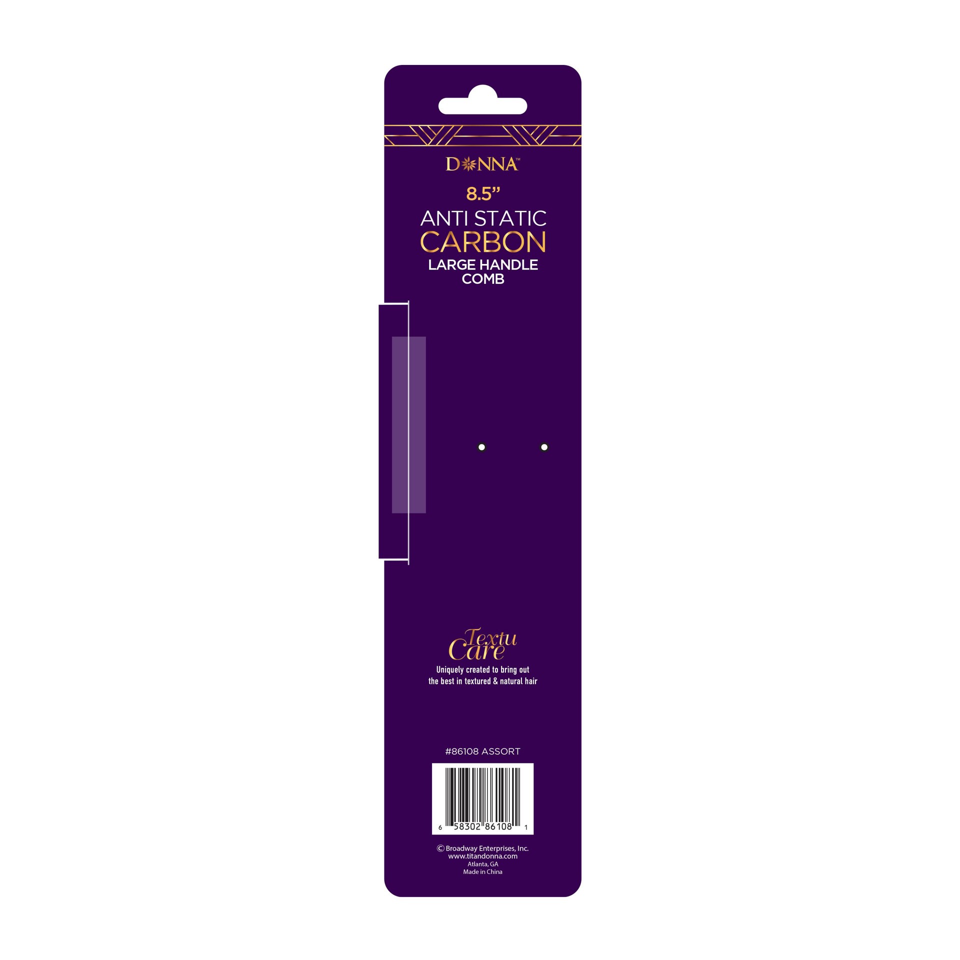 slide 3 of 3, Carbon Large Handle Comb, 1 ct