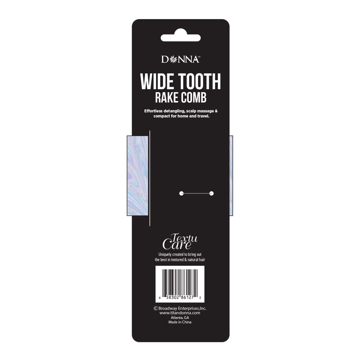 slide 3 of 3, Titan Wide Tooth Rake Comb, 1 ct
