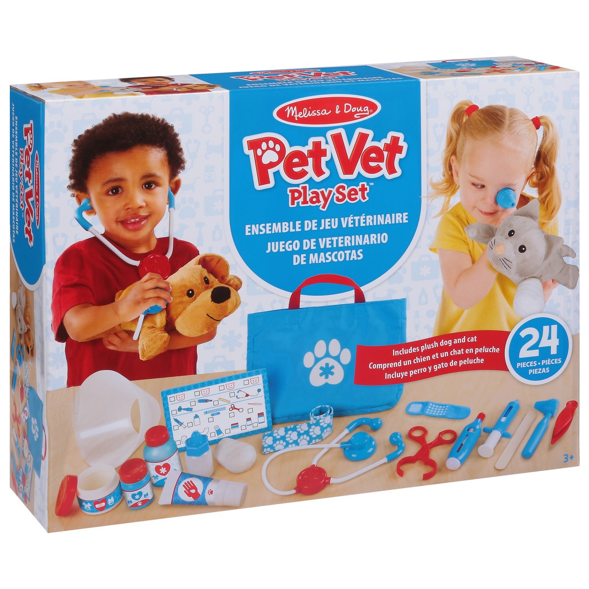 slide 7 of 9, Melissa & Doug 3+ PetVet Play Set 24 ea, 24 ct