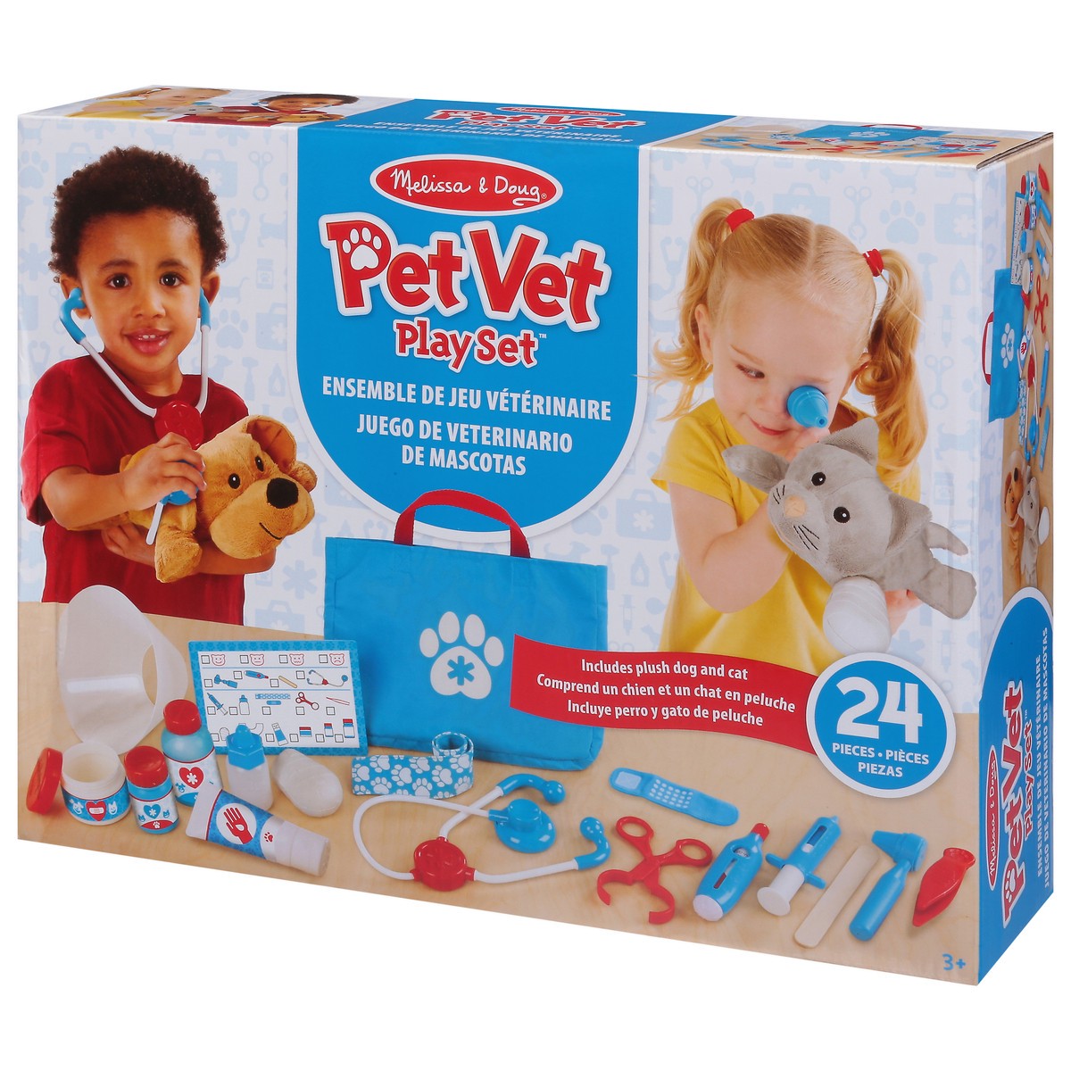 slide 8 of 9, Melissa & Doug 3+ PetVet Play Set 24 ea, 24 ct