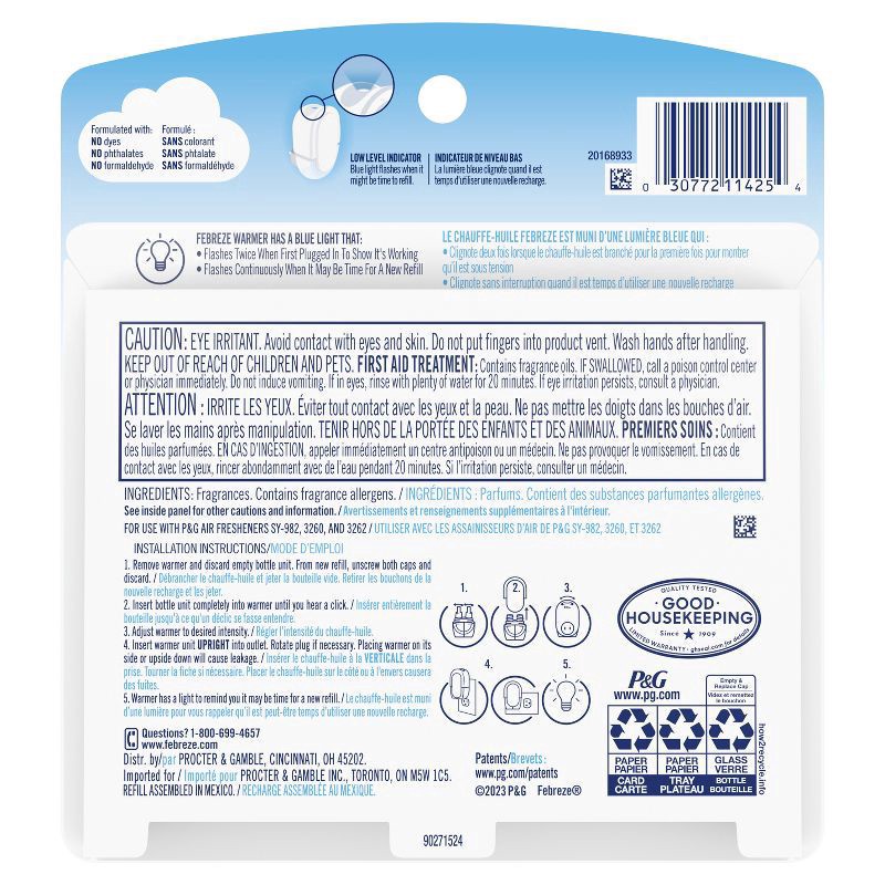 slide 3 of 12, Febreze Plug Dual Refill Air Freshener Sweet Watermelon Vine - 2ct, 2 ct