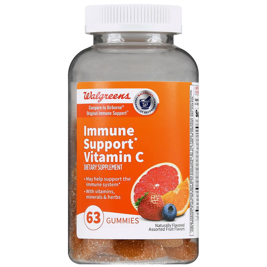 slide 3 of 5, Walgreens Wal-Born Vitamin C Blueberry, Grapefruit, Orange, Strawberry, 63 ct